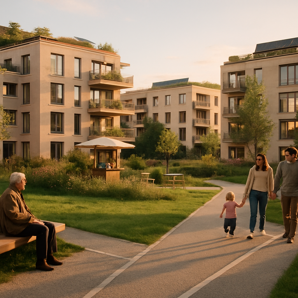 Grünflächenkonzepte und Freiräume gestalten – Woodstock Village