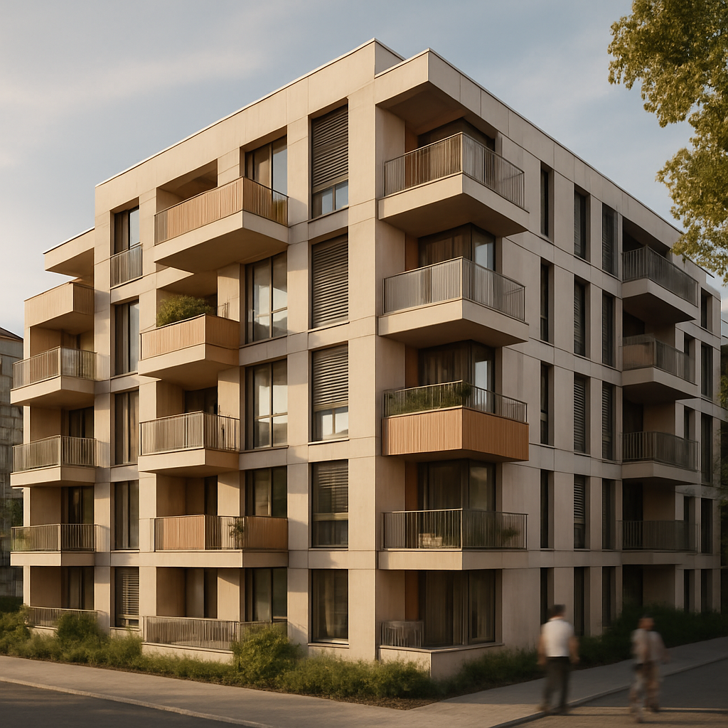 Parametrische Architektur in Wohnbauten bei woodstock-village.com